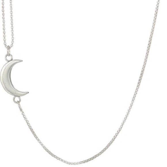 Alex and Ani Jewelry - Alex and Ani Moon Pull Chain Necklace
